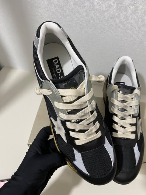 Golden Goose Dad Stars noir