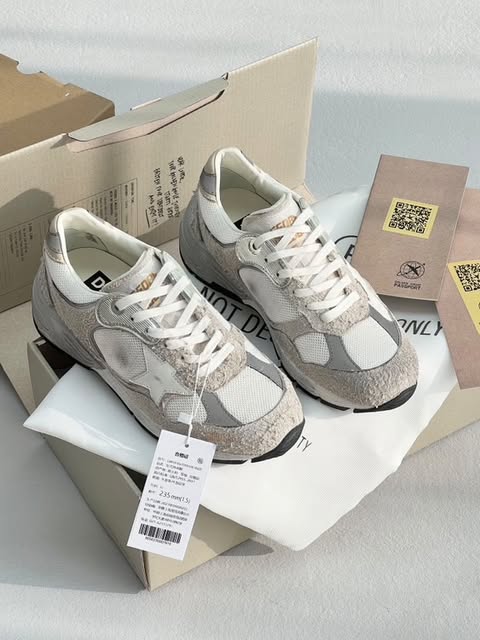 Golden Goose Dad Stars blanche