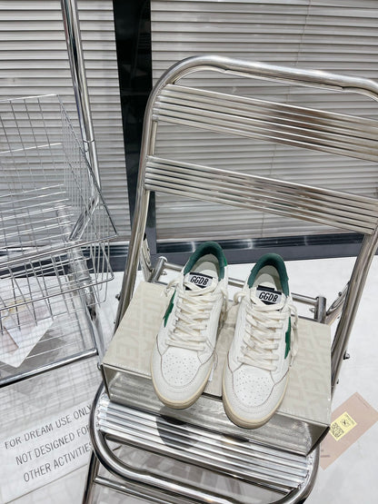 Golden Goose ball stars blanche et verte